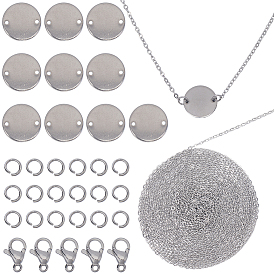 Сделай сам 304 набор для изготовления цепочек из нержавеющей стали