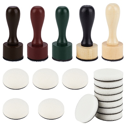 Формы губок для рисования, штамп для рисования губкой с деревянной ручкой, для малышей ассорти выкройки