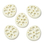 Opaque Resin Multi-Strand Links, Lotus Root Slices