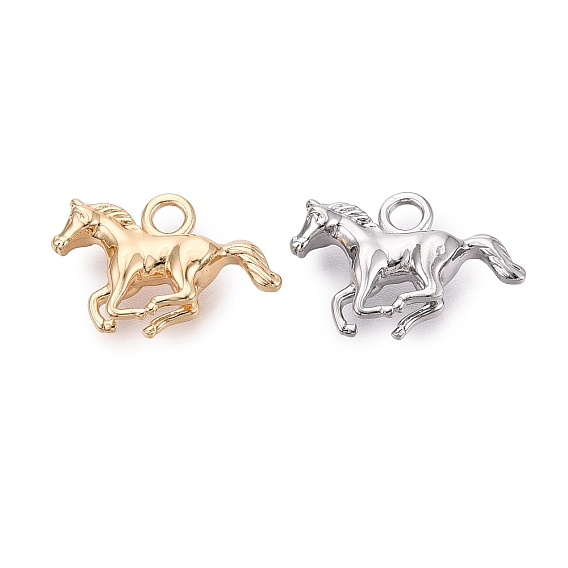 Латунные подвески, лошади прелести