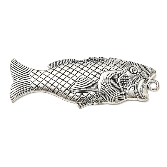 Тибетский сплав стиля большие кулоны, рыбы прелести