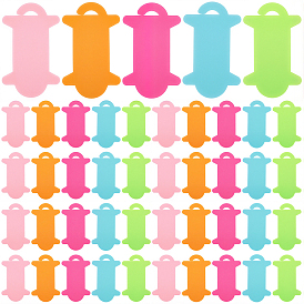 100 шт. 5 стили пластиковые катушки с нитками, намоточные доски, для вышивки крестом