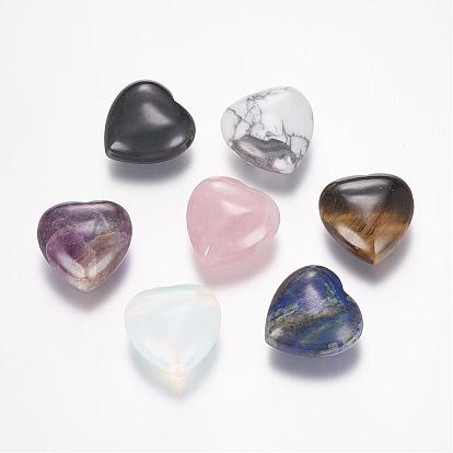 Природные и синтетические драгоценный камень бисер, сердце