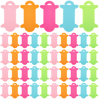 100 шт. 5 стили пластиковые катушки с нитками, намоточные доски, для вышивки крестом