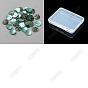 140Pcs Dyed Natural Akoya Shell Pendants, Disc Charms