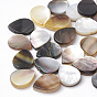 Natural Black Lip Shell Beads, Drop