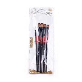 Nylon Hair Oil Paint Brush Pen, with Aluminium Tube