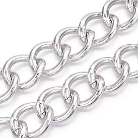 Cadenas del encintado de aluminio, torcer las cadenas de enlace, sin soldar