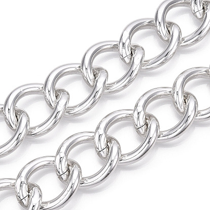 Aluminum Curb Chains, Twist Link Chains, Unwelded