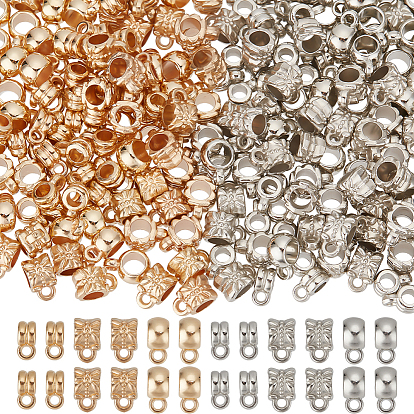 480шт 2 цвета ccb пластиковые трубки дужки, петля под залог