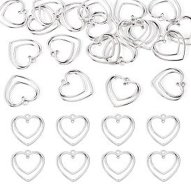 20шт. железные соединители в форме сердца, наброски ссылок