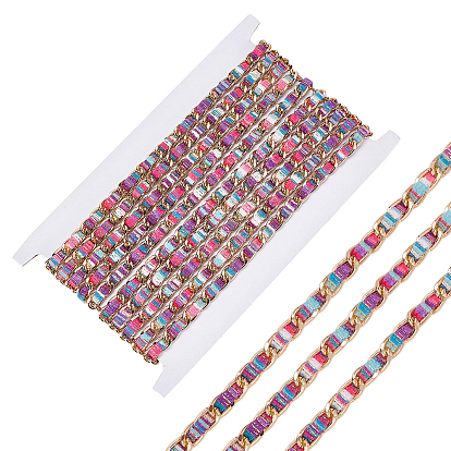 4.5 Ярды ткани в этническом стиле из поликоттона и металлического шнура, для изготовления ремешков для сумок своими руками, Аксессуары для орнаментов, золотые