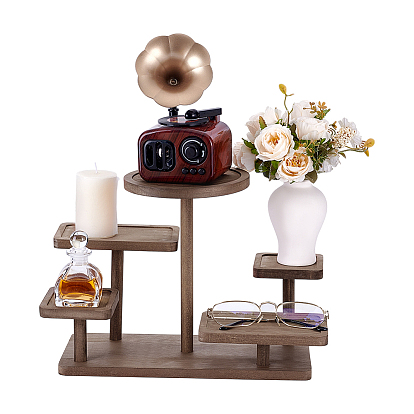 Présentoirs de table en bois pour plantes, pour plantes ornements bijoux