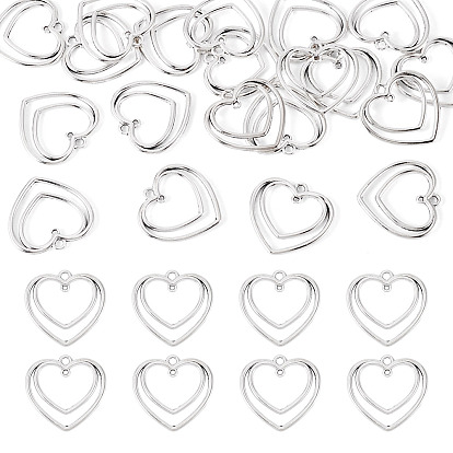 20шт. железные соединители в форме сердца, наброски ссылок