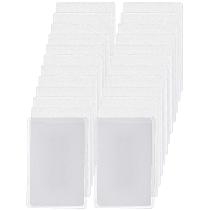 Держатели для визиток из ПВХ, прямоугольные