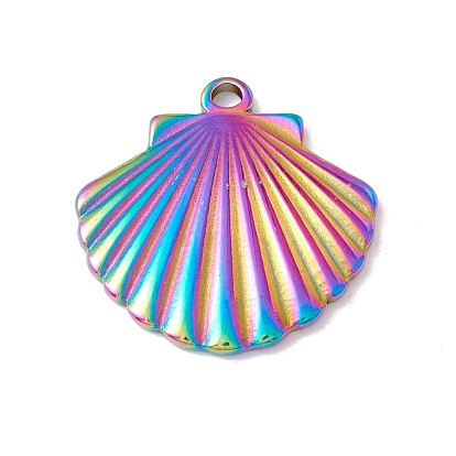 Ion Plating(IP) 304 Stainless Steel Pendants, Shell