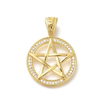 Покрытие стойки латунь с подвесками из фианита, долговечный, без свинца и без кадмия, плоские круглые и звездные подвески