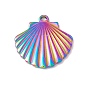 Ion Plating(IP) 304 Stainless Steel Pendants, Shell