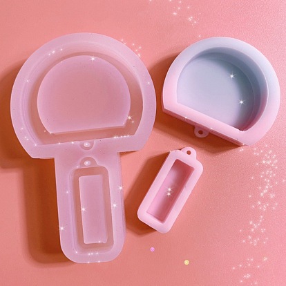 Wind Chime Quicksand DIY Silicone Molds, Resin Casting Molds, For UV Resin, Epoxy Resin Craft Making