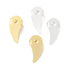 Brass Studs Earrings Findings, Wings