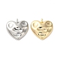 Латунные подвески, без кадмия, без никеля и без свинца, разбитое сердце