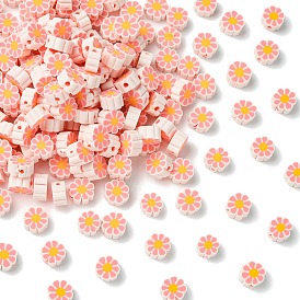 200 бусины из полимерной глины ручной работы., цветок