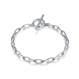925 bracelets à chaîne forçat en argent sterling