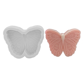 Butterfly DIY Food Grade Silicone Candle Molds, Resin Casting Molds, For UV Resin, Epoxy Resin Jewelry Making