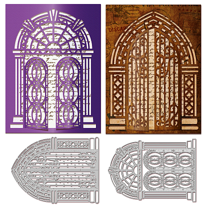 Трафареты для резки штампов из углеродистой стали в стиле ретро, Шаблон для изготовления бумажных карточек с декоративным тиснением для скрапбукинга своими руками, художественный промысел