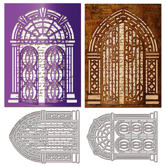 Трафареты для резки штампов из углеродистой стали в стиле ретро, Шаблон для изготовления бумажных карточек с декоративным тиснением для скрапбукинга своими руками, художественный промысел