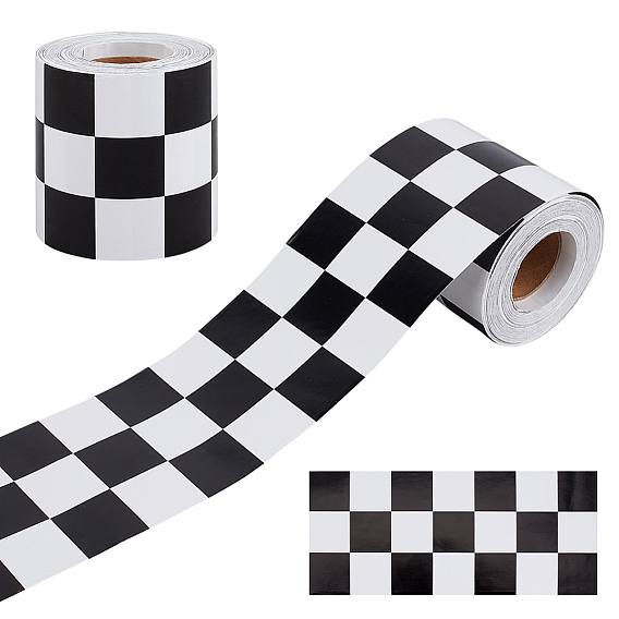 20m бумага с клетчатым узором бордюры для доски объявлений лента, школьный класс офис украшение доски