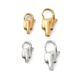 304 нержавеющая сталь застежка когтя омара, без никеля , ионное покрытие (ip)