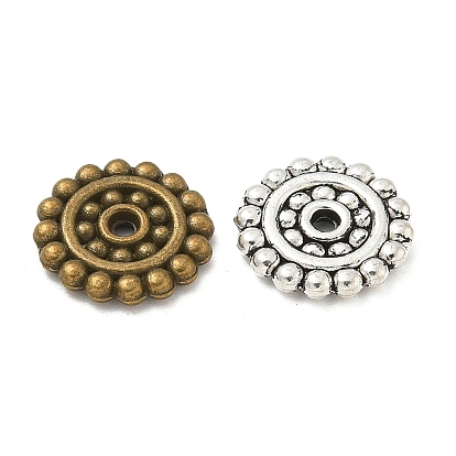 Бусины разделители из сплава , без кадмия и без свинца, плоско-круглые