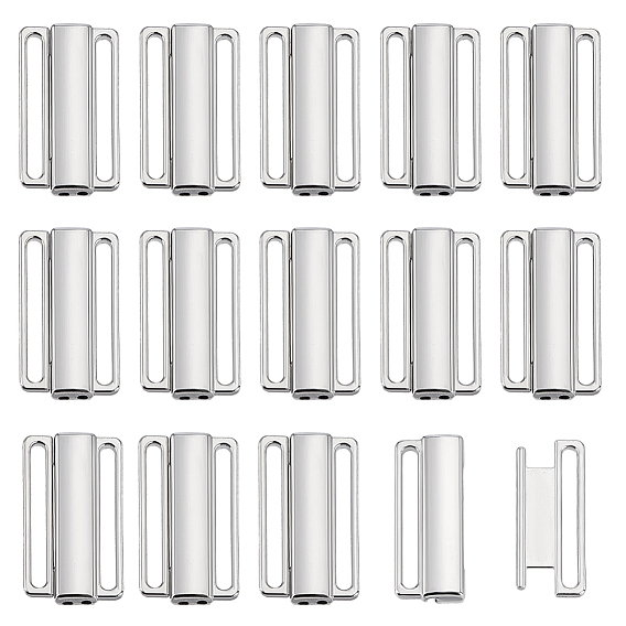 15застежка-пряжка для бюстгальтера бикини из сплава, нижнее белье аксессуары