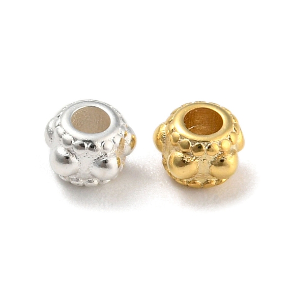 Экологичные латунные бусины, без кадмия и без свинца, рондель