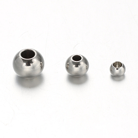 Ion Plating(IP) 202 Stainless Steel Rondelle Spacer Beads