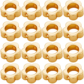 30шт. латунная рамка для бусин, цветок