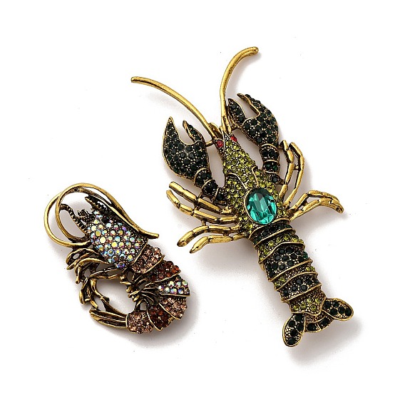 Сплав горный хрусталь брошь, изысканные булавки для лацканов одежды