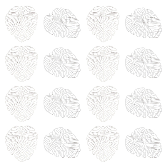 201 подвески из нержавеющей стали, гравированные металлические украшения, лист монстры