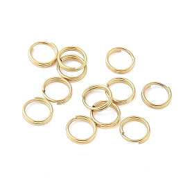 304 из нержавеющей стали разрезные кольца, кольца с двойной петлей, ионное покрытие (ip), без свинца, без кадмии и без никеля