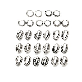 316 Surgical Stainless Steel Hoop Earrings, Ring