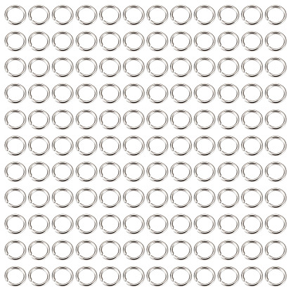 2000 шт. 304 открытые соединительные кольца из нержавеющей стали