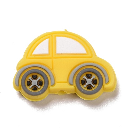 Silicone Focal Beads, Car