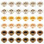 Iron Grommet Eyelet Findings, for Bag Making, Flat Round