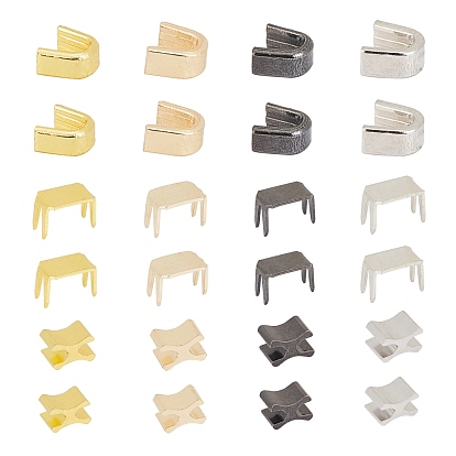 Clothing Accessories, Brass Zipper Repair Down Zipper Stopper, Plug, Zipper stopers Top Bottom Stops