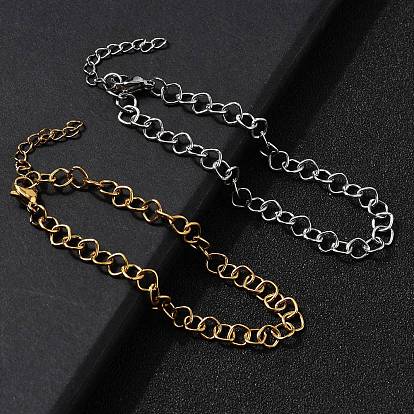 304 браслеты-цепочки из нержавеющей стали для женщин и мужчин, ромб