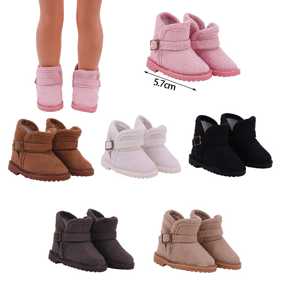 Cotton Doll Boots, Fit 14 Inch Girl Doll Accessories, Doll Making Supples