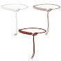 3 pièces 3 couleurs ceintures de taille en cuir PU avec nœud en corde pour femmes