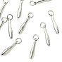 SHEGRACE Brass Pendants, Stick Charms, Cadmium Free & Lead Free & Nickel Free