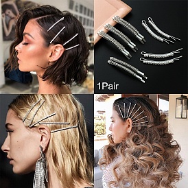 Alloy Alligator Hair Clips, Hair Accessories for Women